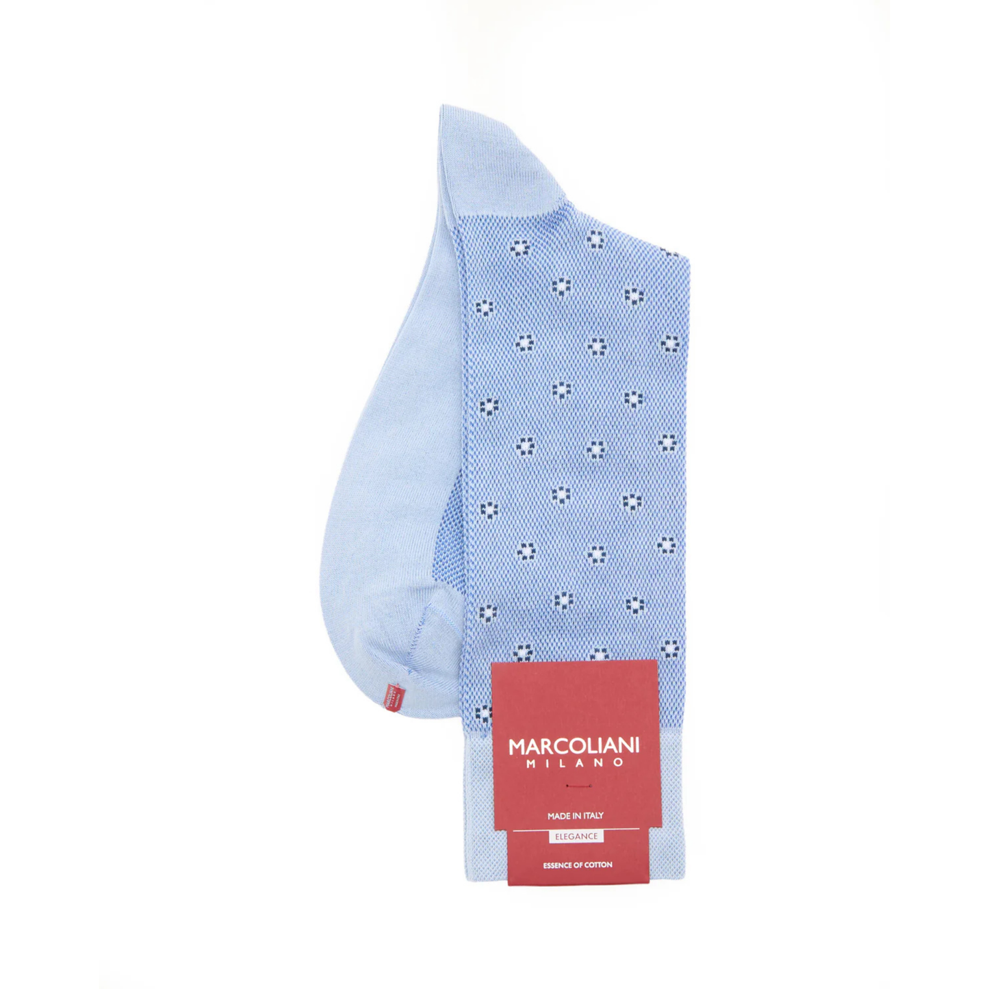 Tiny Flower Socks (Azure Blue)
