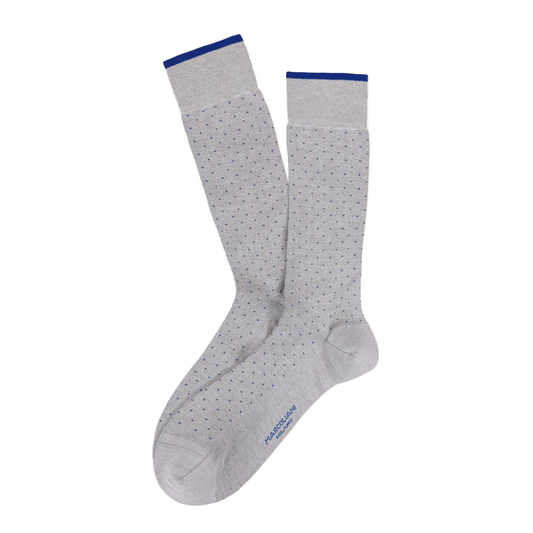 Varese Pindot Socks (Beige)