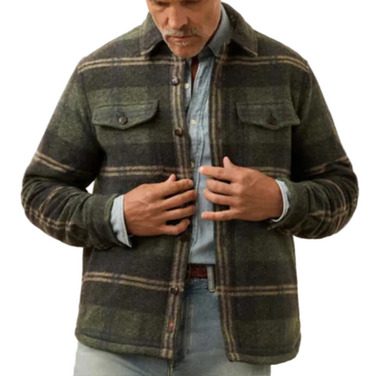 Range Fleece Lined CPO (Forest Point Plaid)