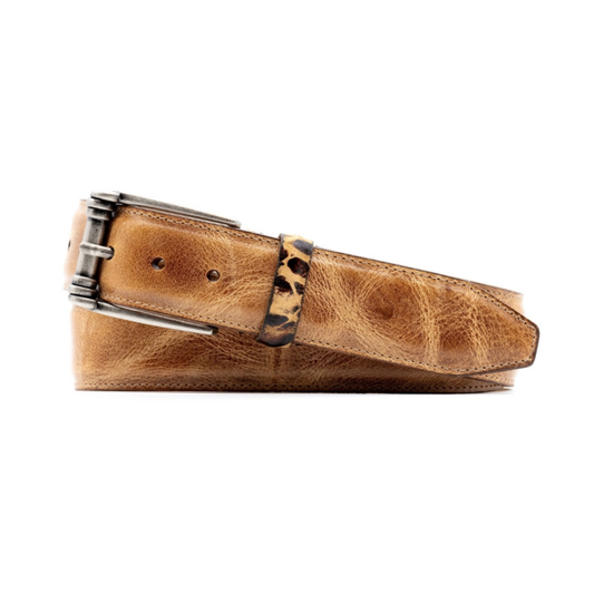 Franklin Italian Saddle Leather Belt (Silt)