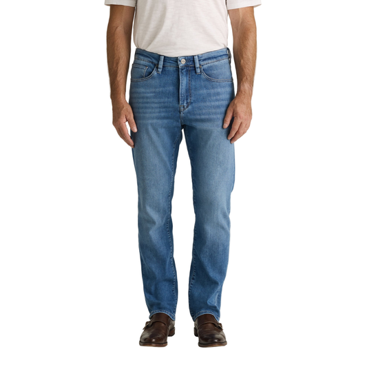 Charisma Relaxed Straight Jeans (Light Brushed Aerodenim)