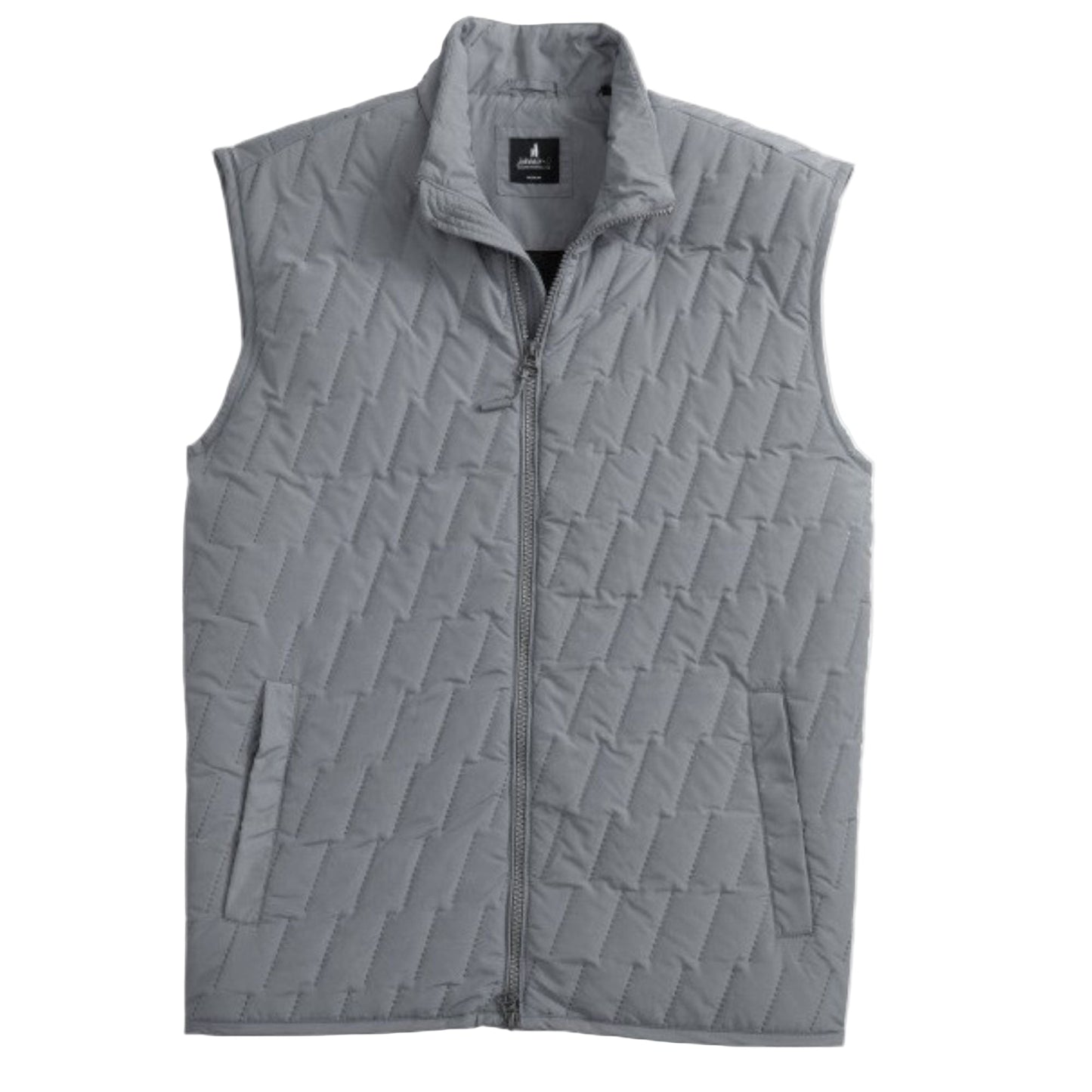 Belfry Quilted Puffer Vest (Concrete)