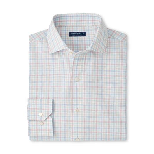Basin Performance Poplin Sport Shirt (Multi)