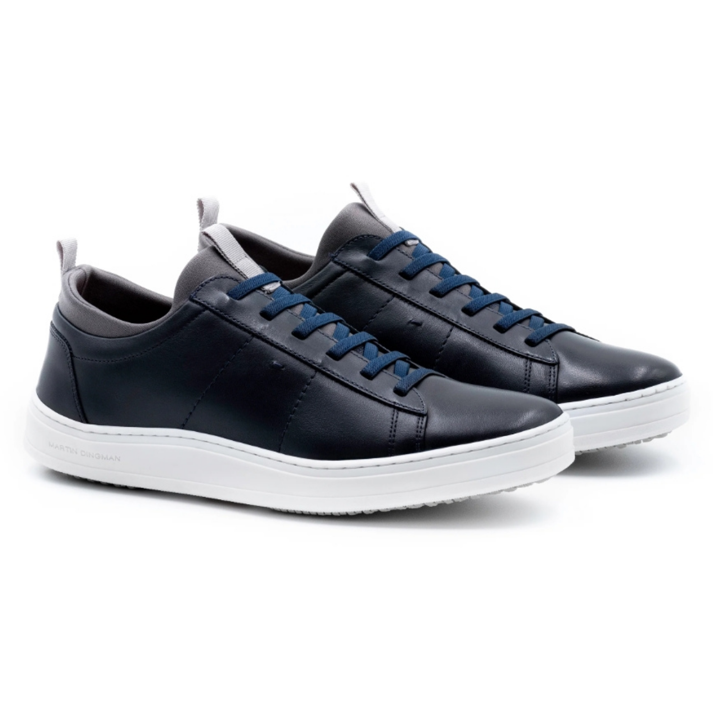 Cameron Sheep Skin Sneakers (Navy)