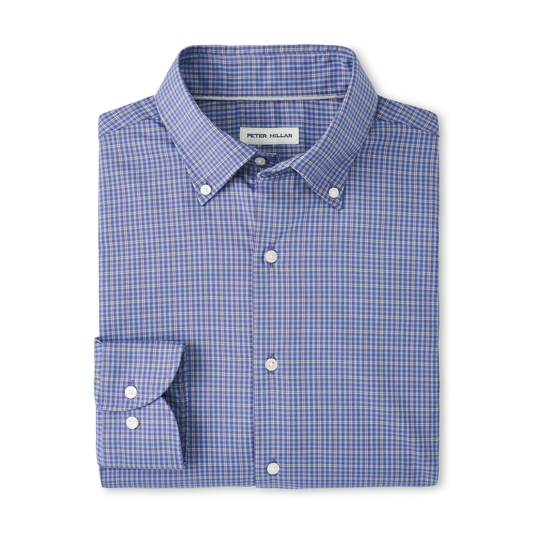 Stowe Crown Lite Cotton-Stretch Sport Shirt (Deep Violet)