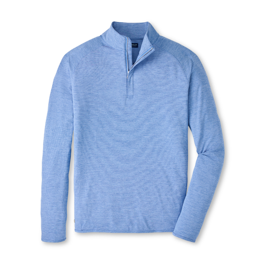 Stealth Stripe Performance Quarter-Zip (Dusk Blue)