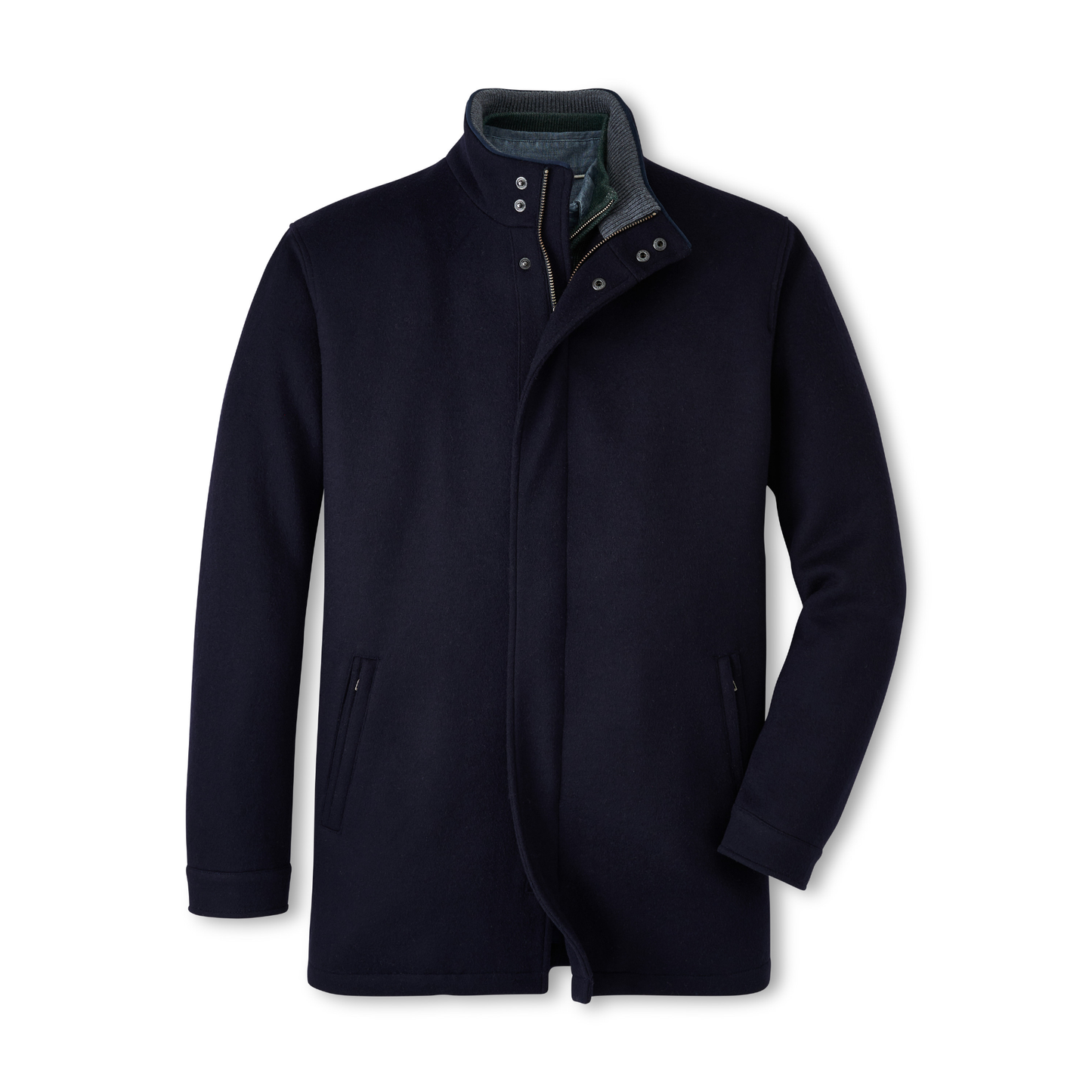 Crown Flex Fleece City Coat (Navy)