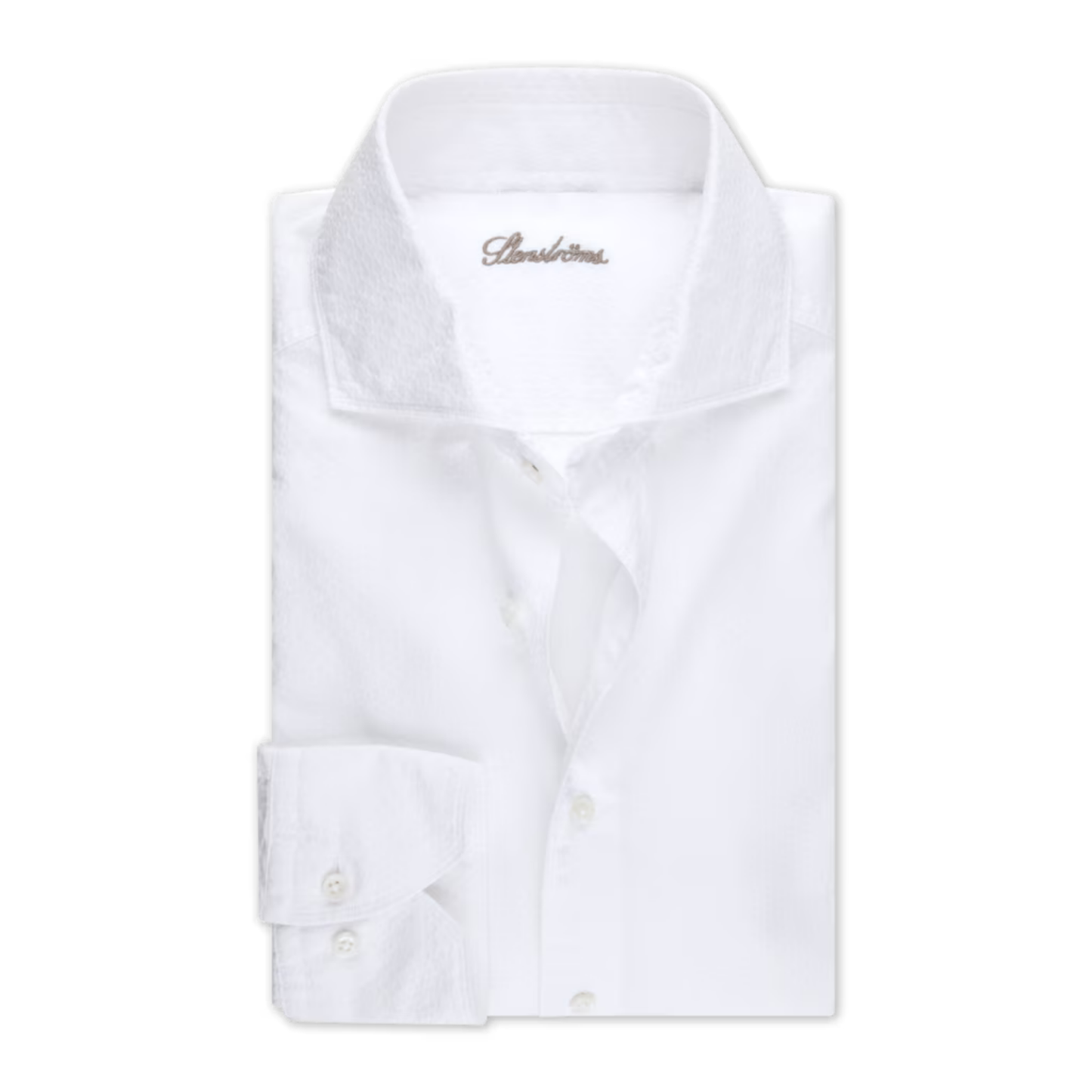 Stenstroms White Textured Shirt