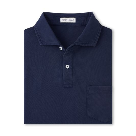 Everyday Pique Polo (Atlantic Blue)