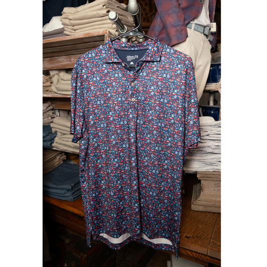 Destination Oxford Polo (Navy)