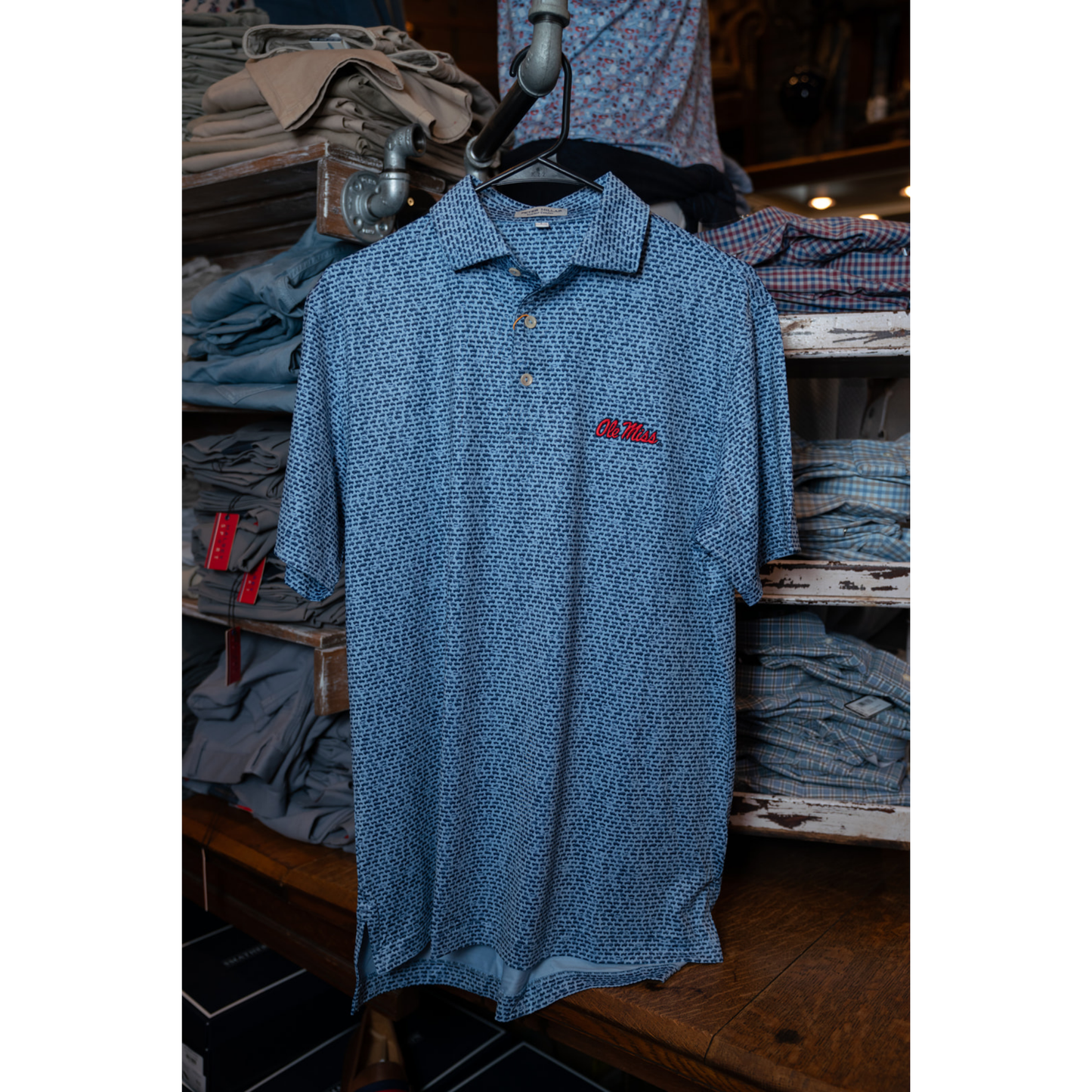 Ole Miss Off-Road Performance Jersey Polo (Lakeside)