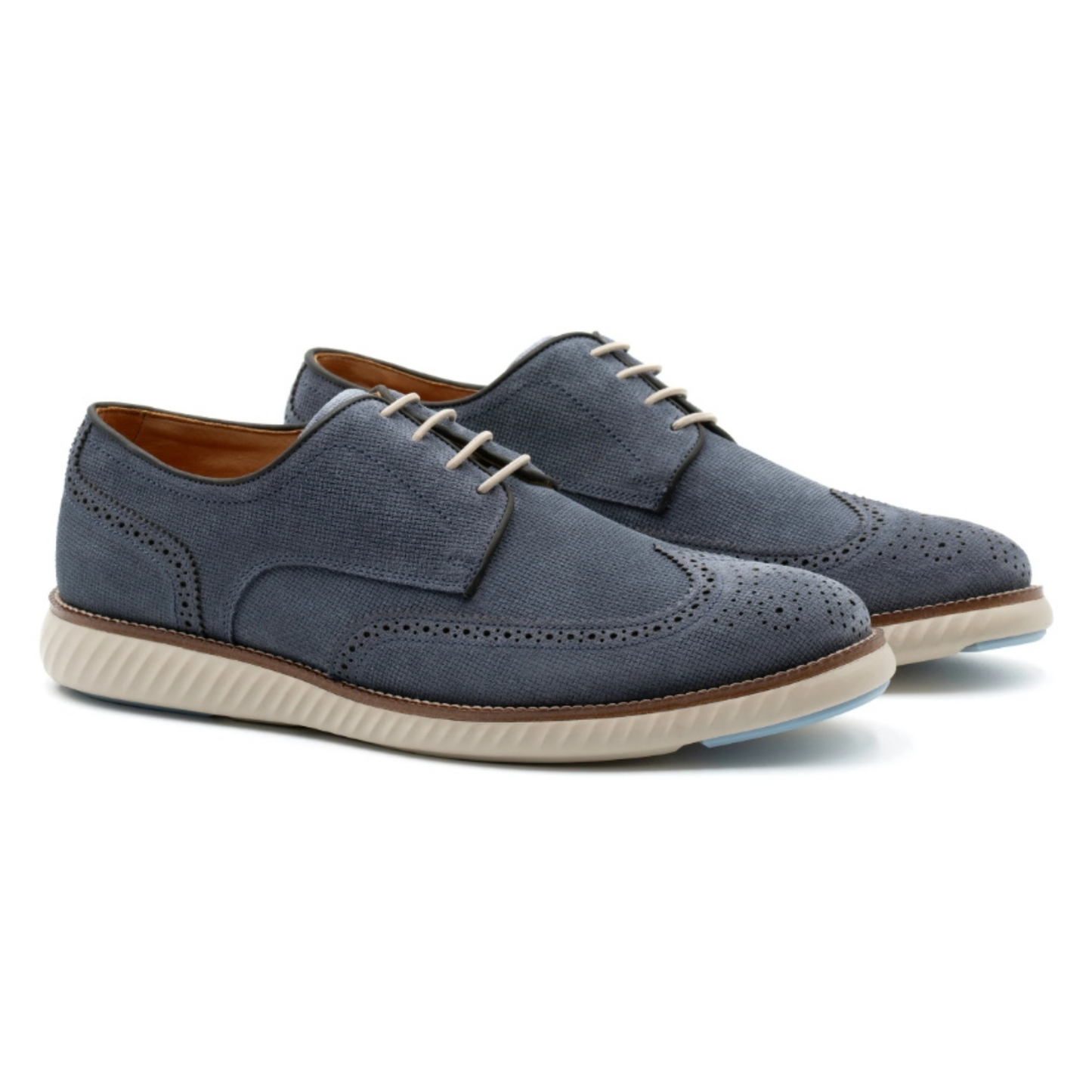 Countryaire Suede Wingtip (Marine)