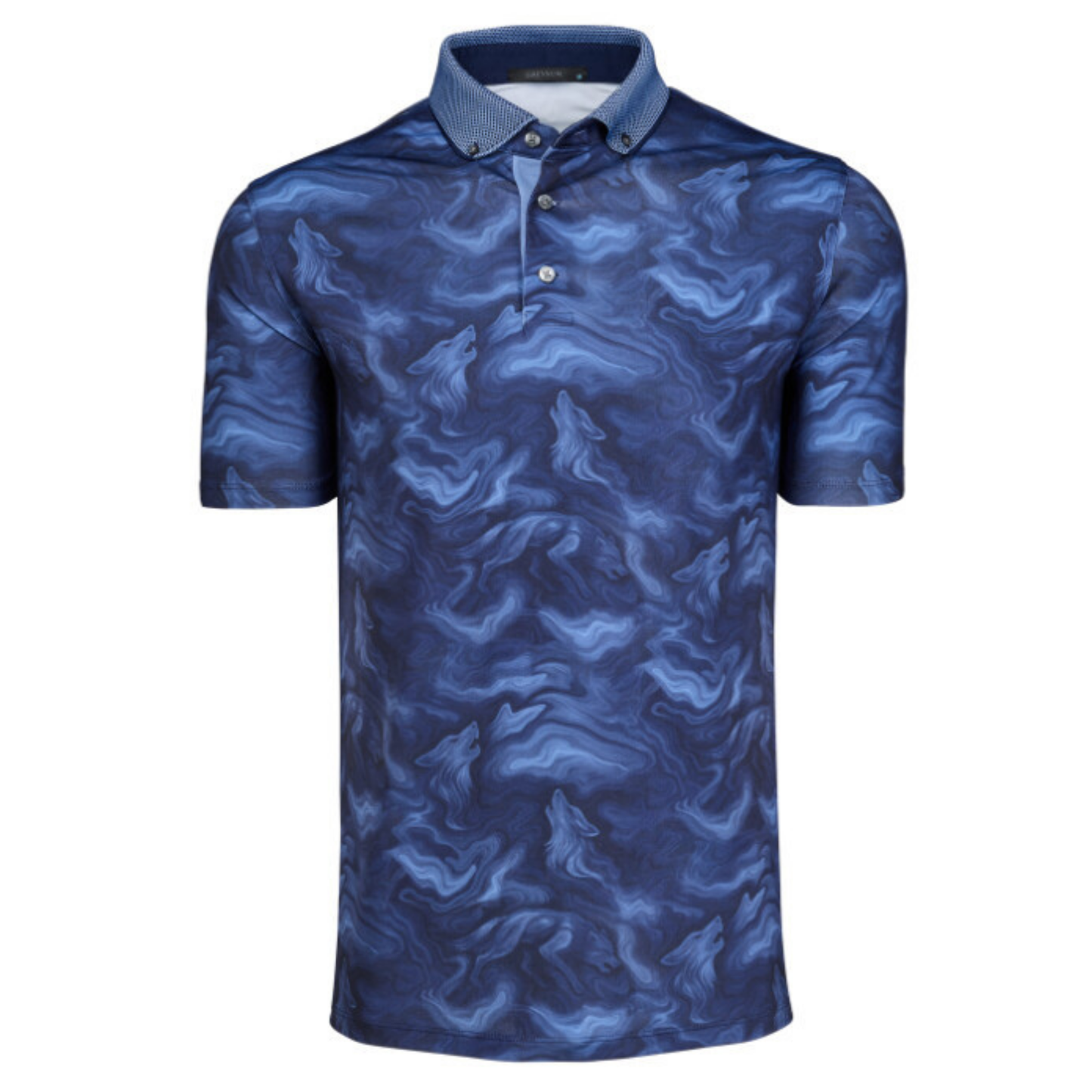 Smoke in the Den Polo (Maltese Blue)