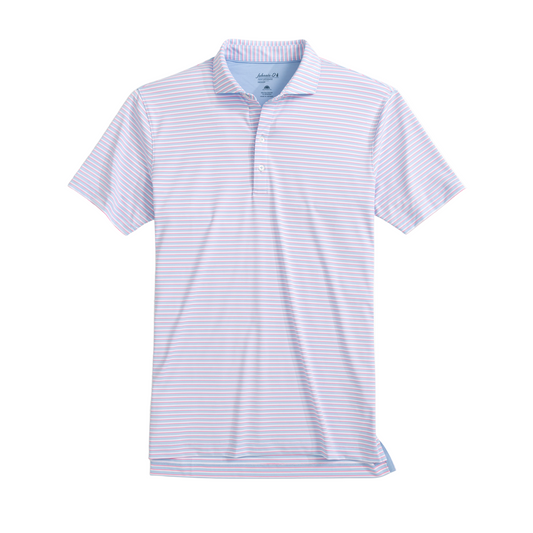 Performance Jersey Polo - Rez Stripe (Kona)