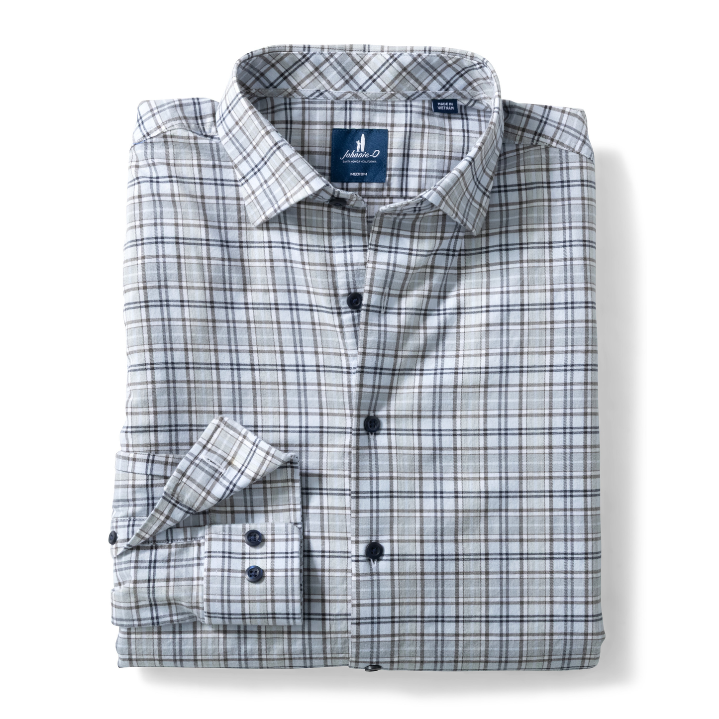 Performance Flannel Button Down Shirt - Tahoe Plaid (Kona)