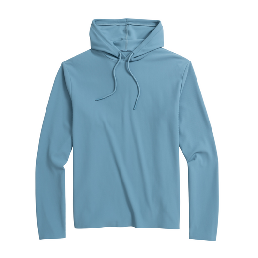 Hoppin Ribbed Knit Performance Hoodie (Carbon Fiber)