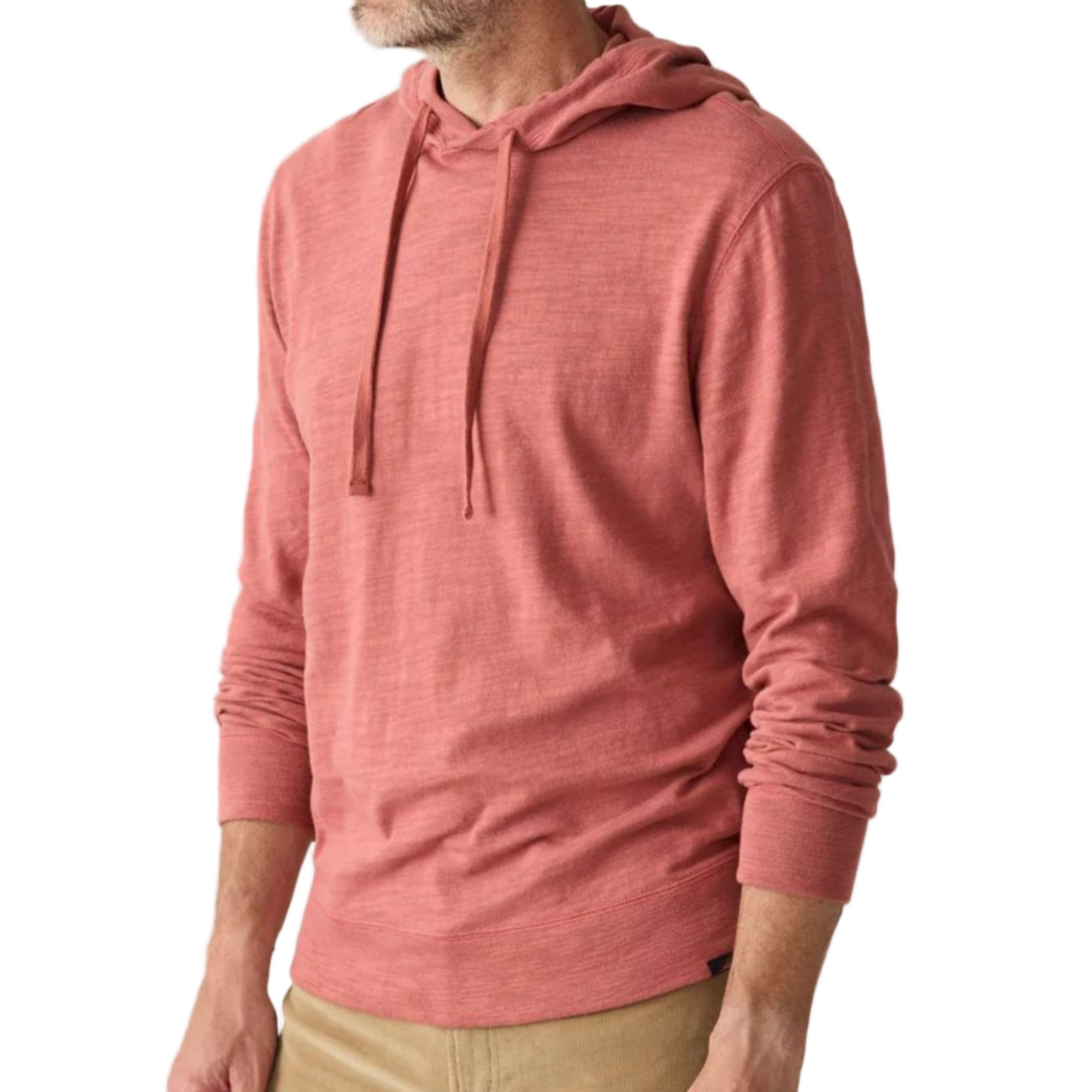 Sunwashed Midweight Organic Hoodie (Fall Red)