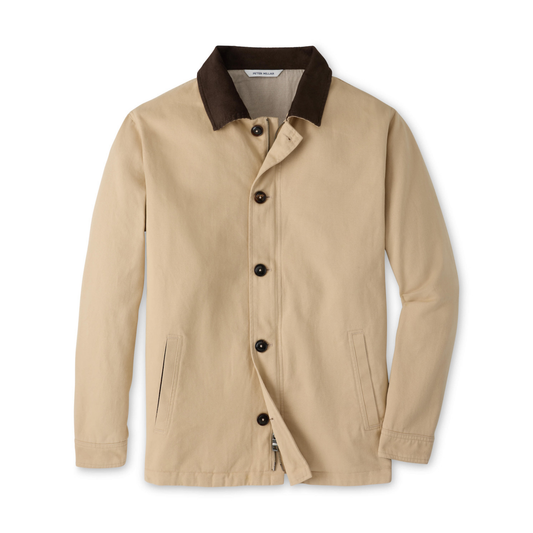 Chatham Cotton Cashmere Coat (Sand)