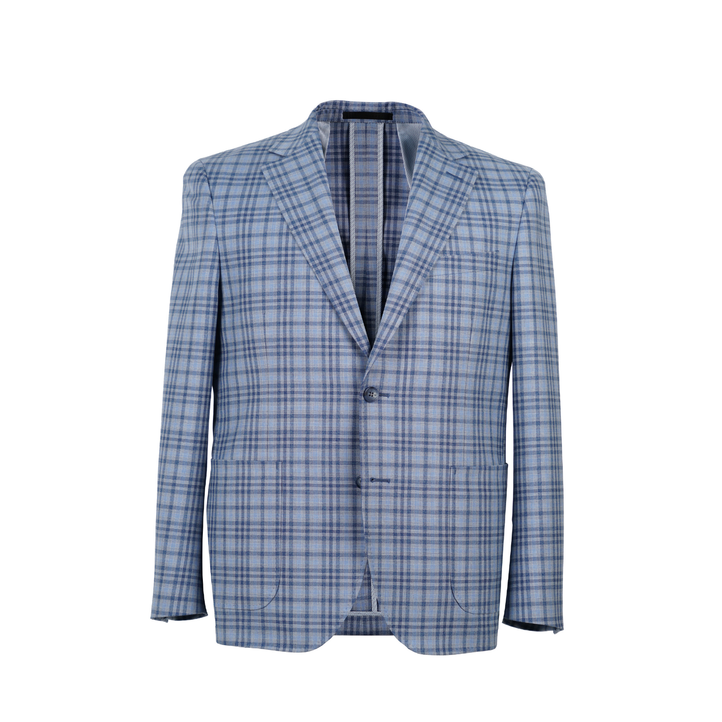 Layton Sport Coat (Blue/Grey Check)