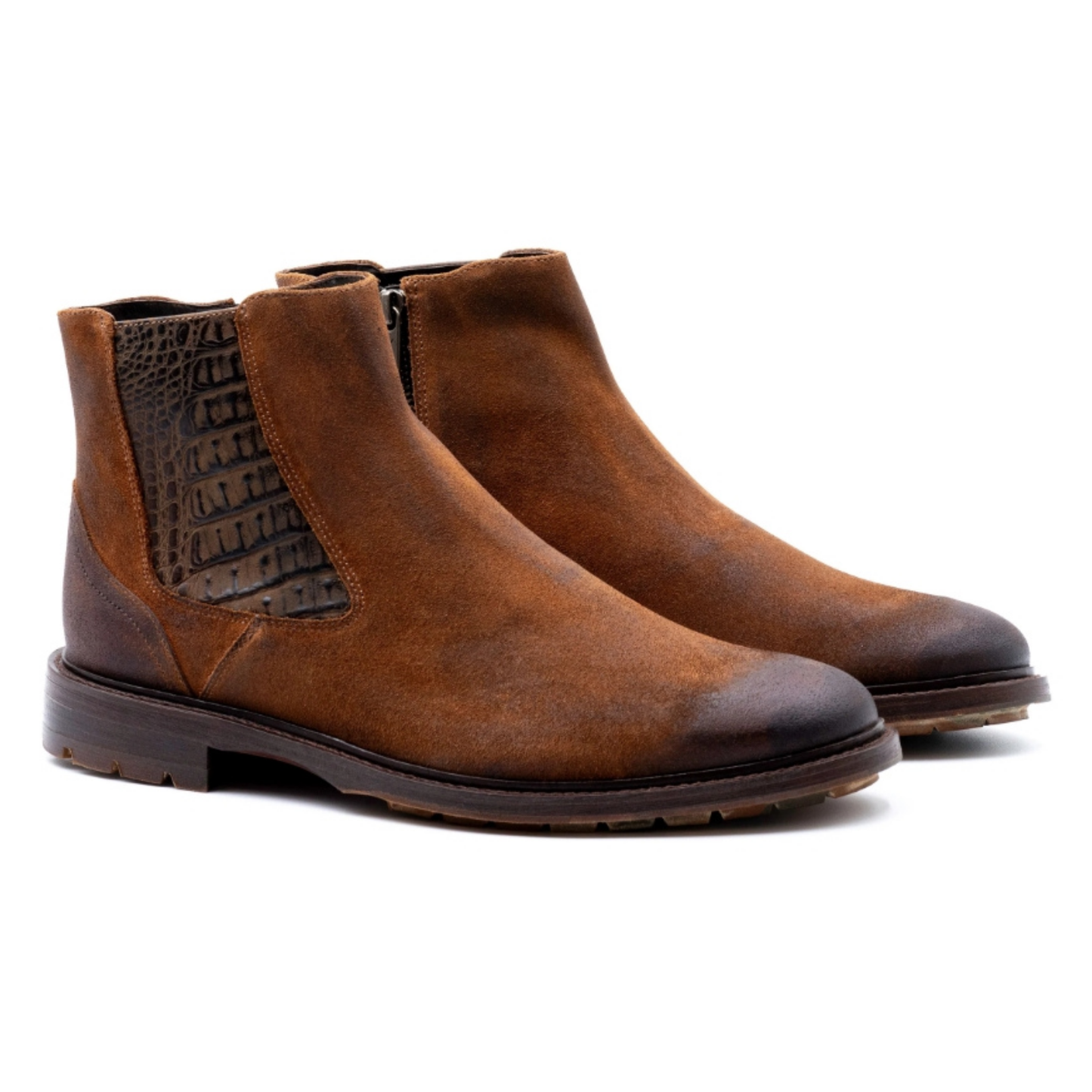 McKinley Suede Boots (French Roast)