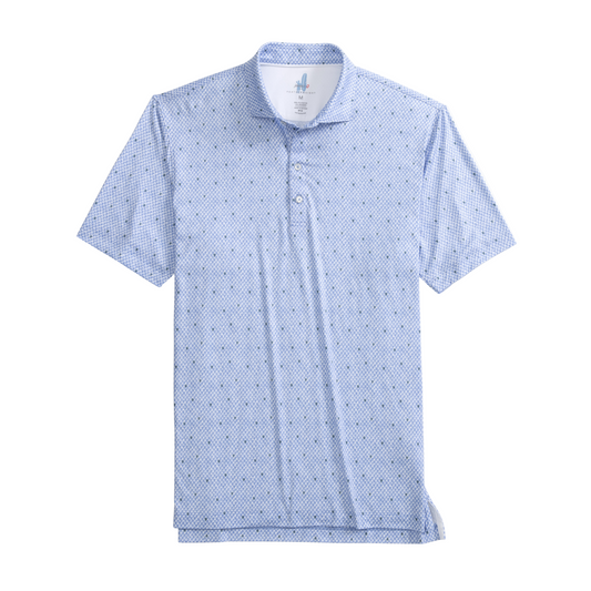 Featherweight Performance Polo - Fernando Print (Seychelles)