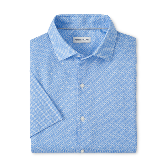 Windsail Cotton Lyocell Sport Shirt (Bluebird)