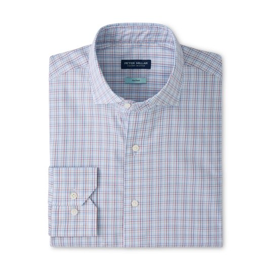 Amos Cotton Sport Shirt (Whitehaven Blue)