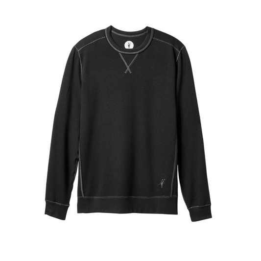 Growler Long Sleeve Crew (Black)