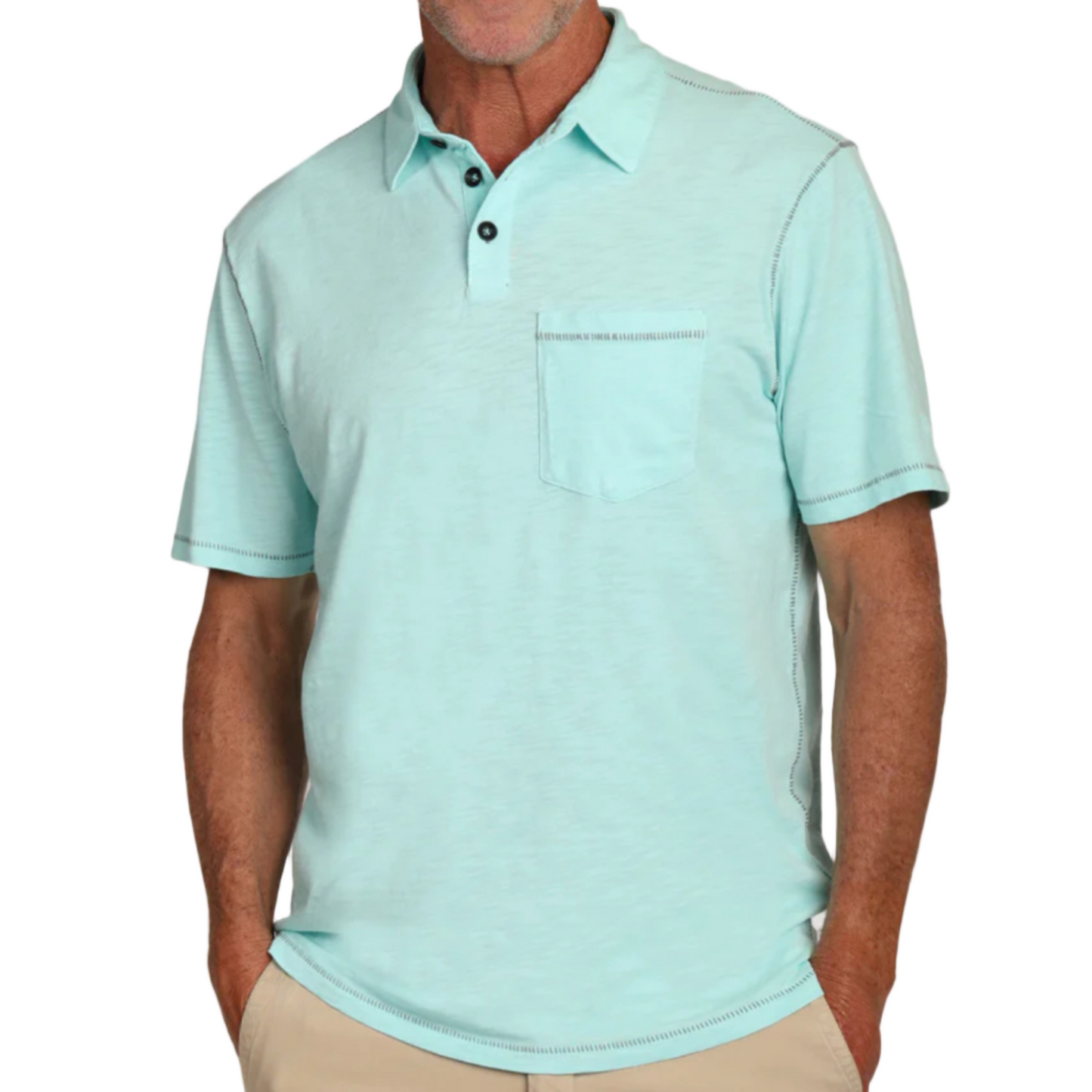 Heritage Slub Polo (Fresh Water)