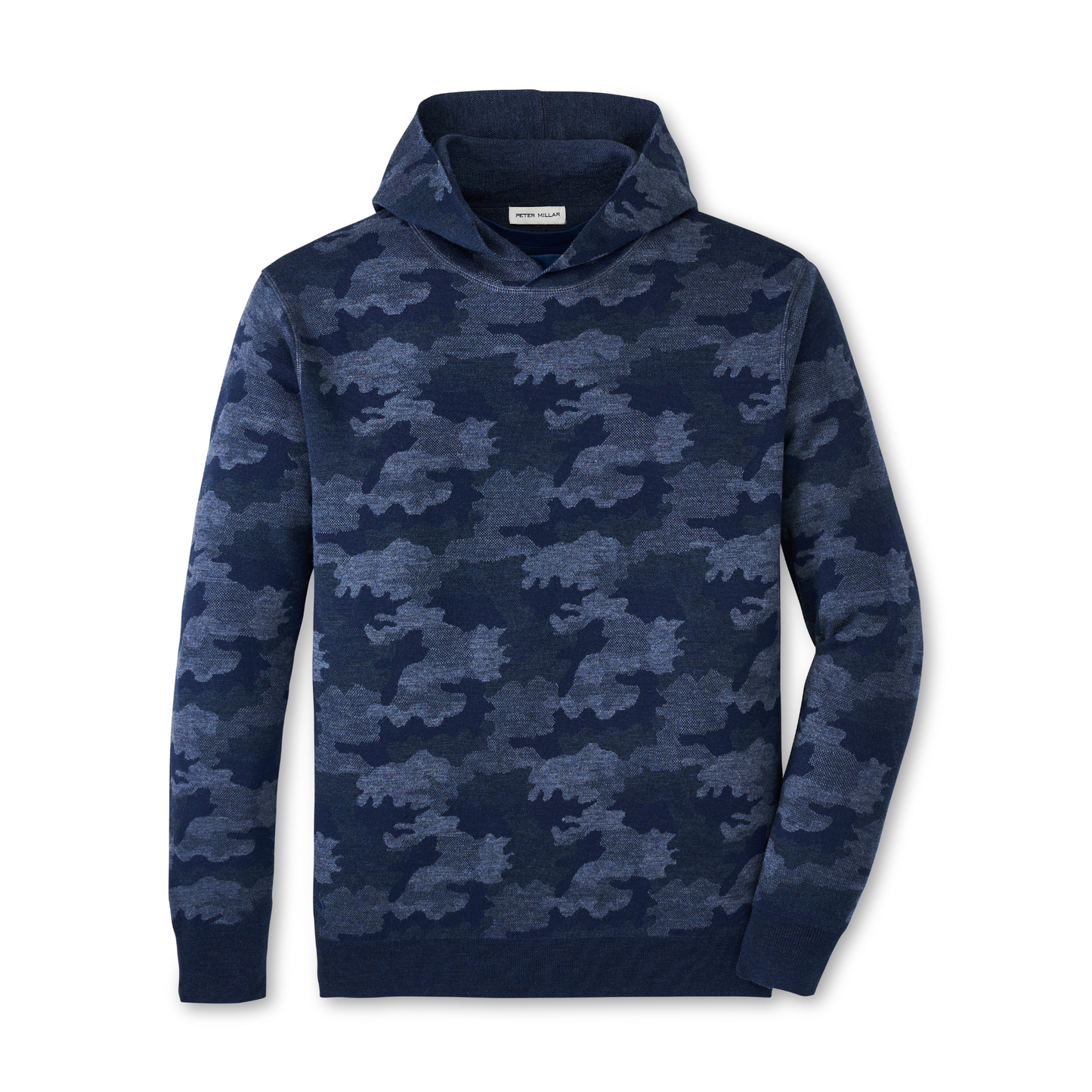Reversible Camo Popover Hoodie (Navy)
