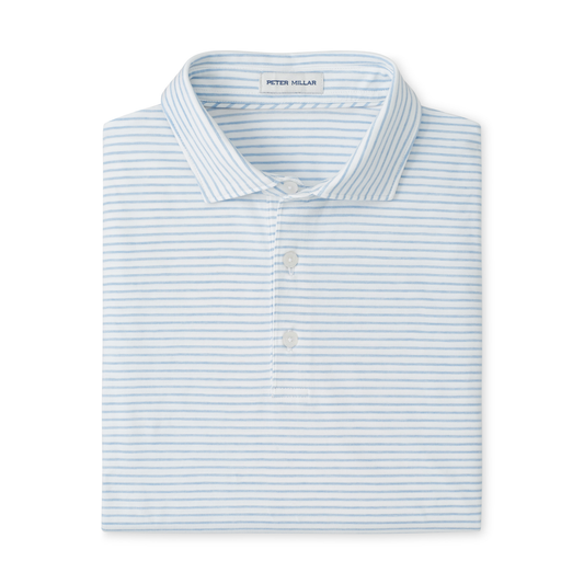 Gilman Crown Flex Cotton Polo (White)