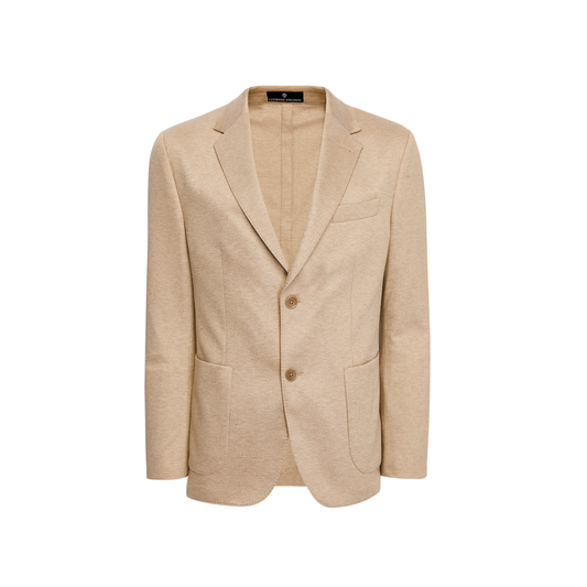 Luchiano Visconti Melange Khaki Sport Coat