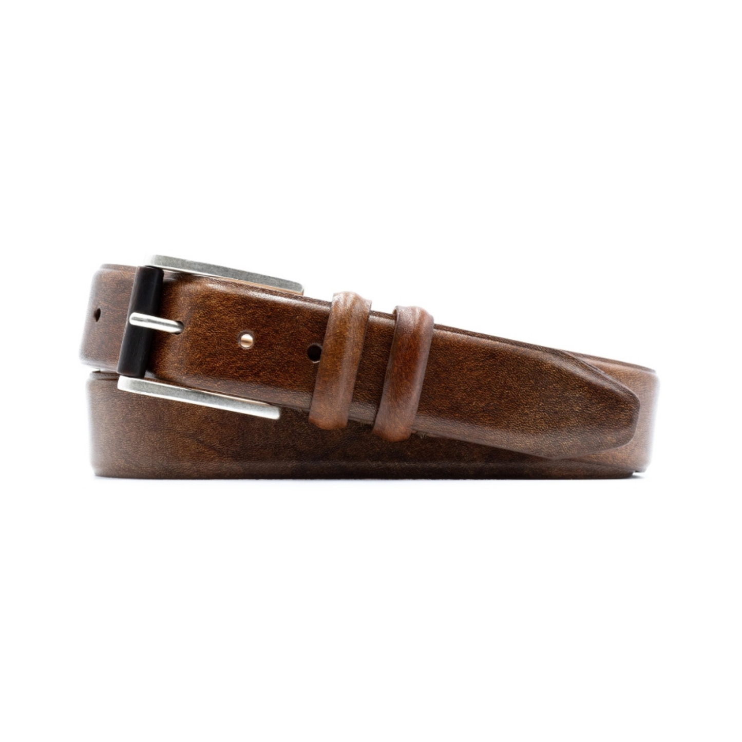 Hadley Italian Saddle Leather Belt (Oak)