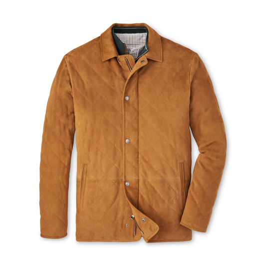 Suffolk Suede Coat (Whiskey)