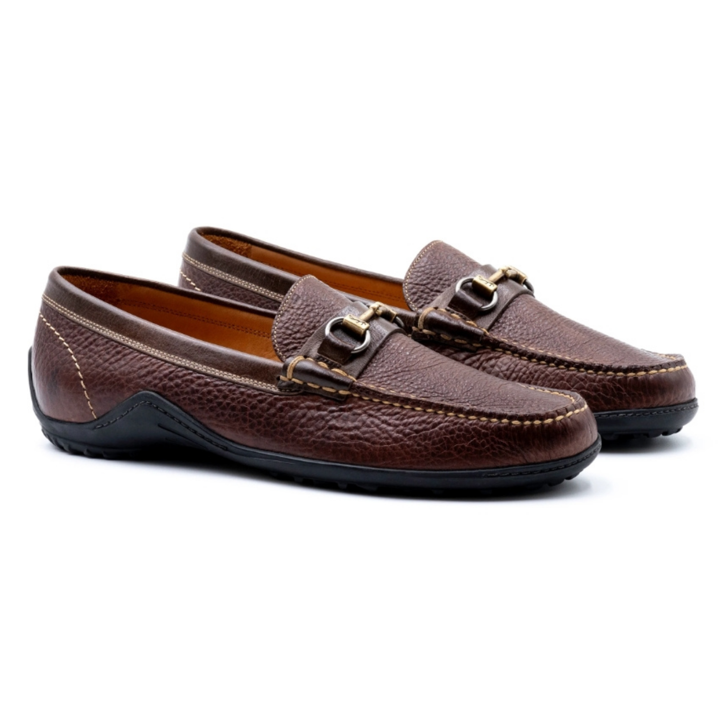 Bill Royal Bullhide Horse Bit Loafers (Old Brown)