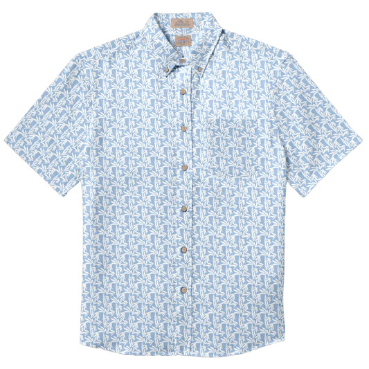 Short-Sleeve Breeze Shirt (Clear Sky Leaf)