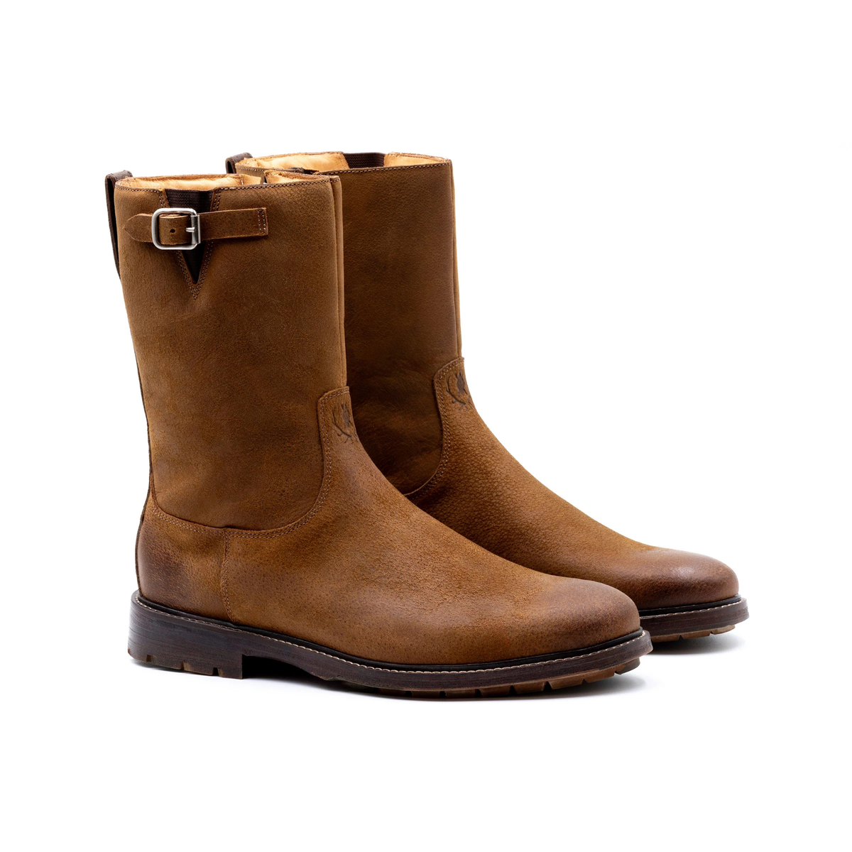 Hunter Water Buffalo Roper Boots (Oak)