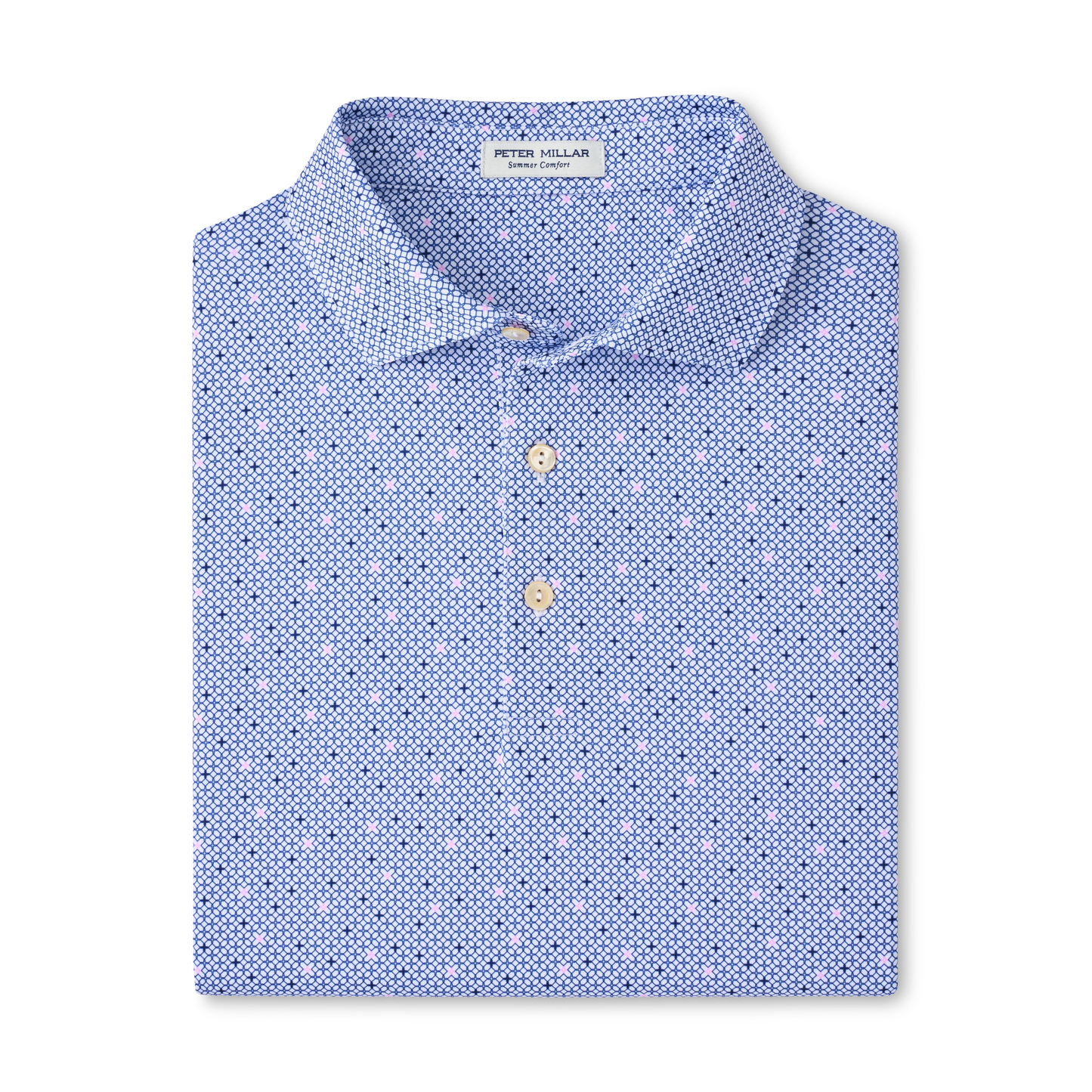 Barrier Performance Jersey Polo (White)