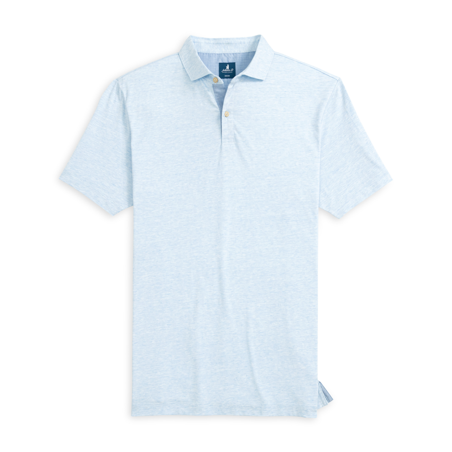 Slub Cotton Blend Polo - Starnes Heathered (Zenn)