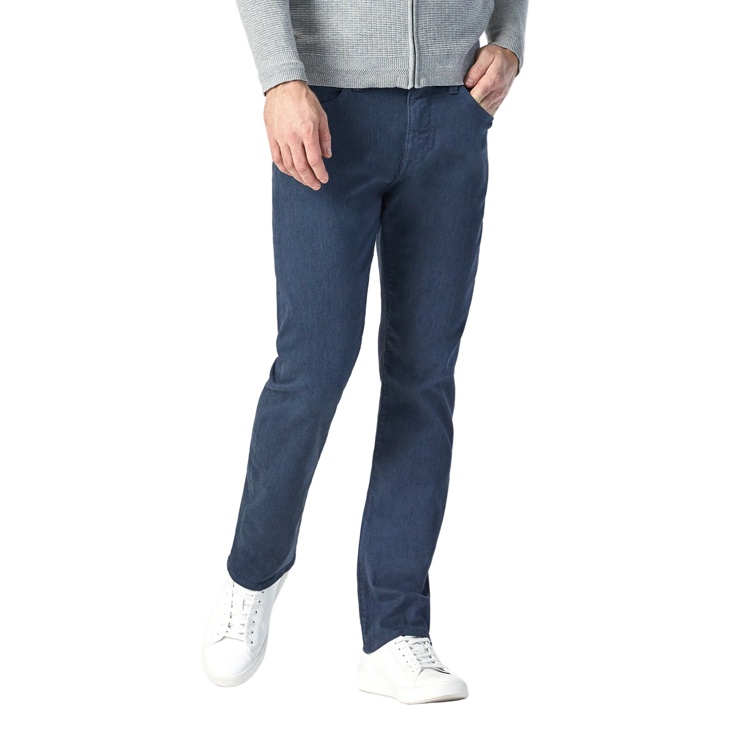 Courage Straight Leg Pants (Insignia Blue Diagonal)