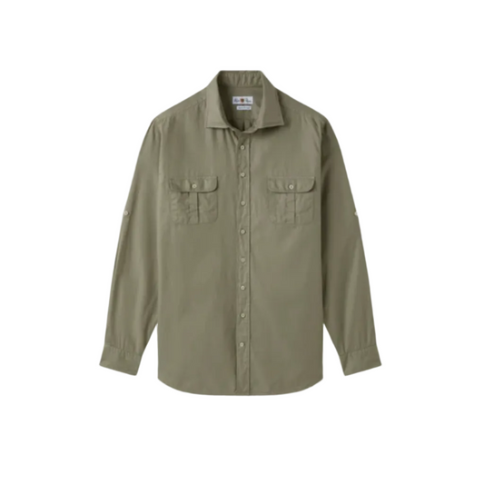 Morowe Safari Shirt (Light Khaki)