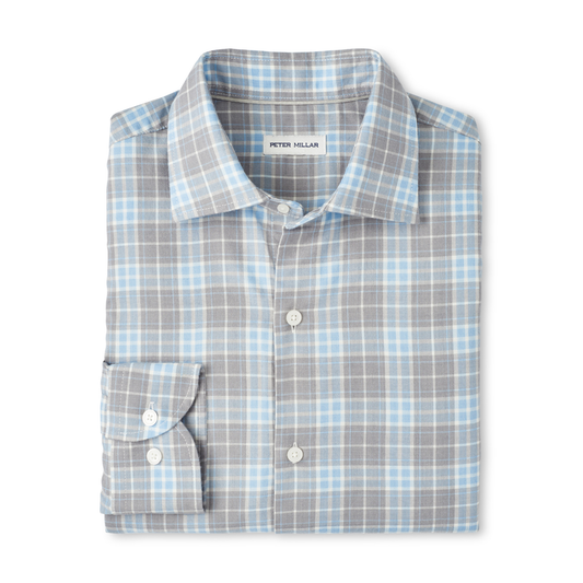 Big Bear Performance Flannel Sport Shirt (Gale Grey)