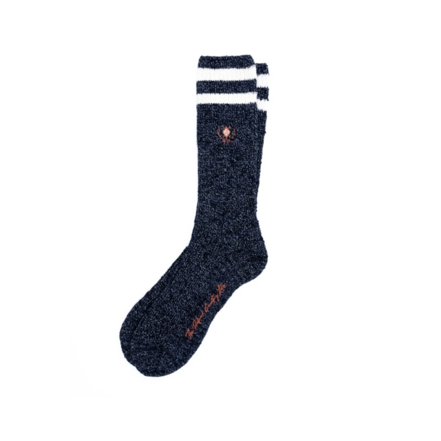 Classic Merino Wool Ragg Socks (Navy)