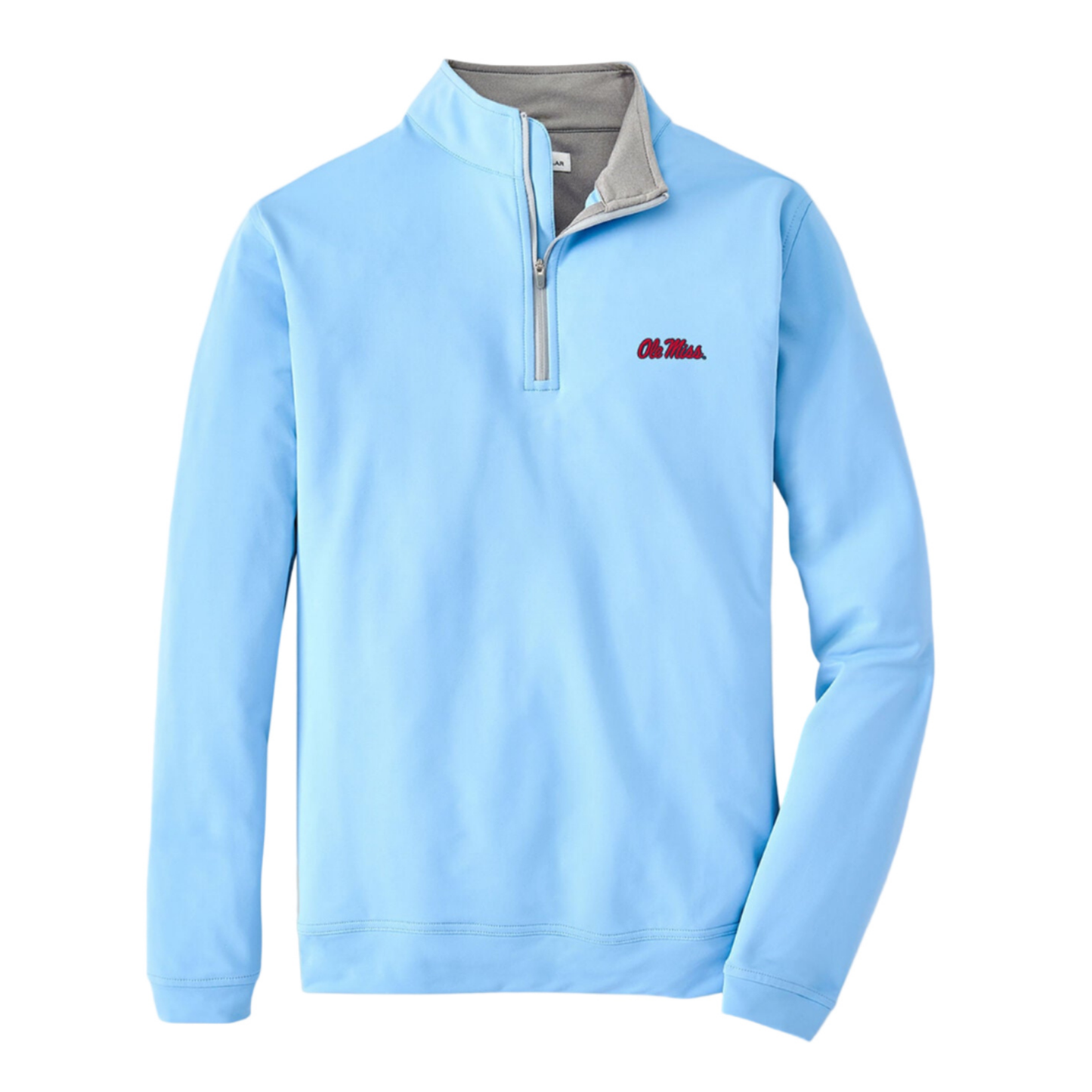 Ole Miss Perth Performance Quarter-Zip (Cottage Blue)