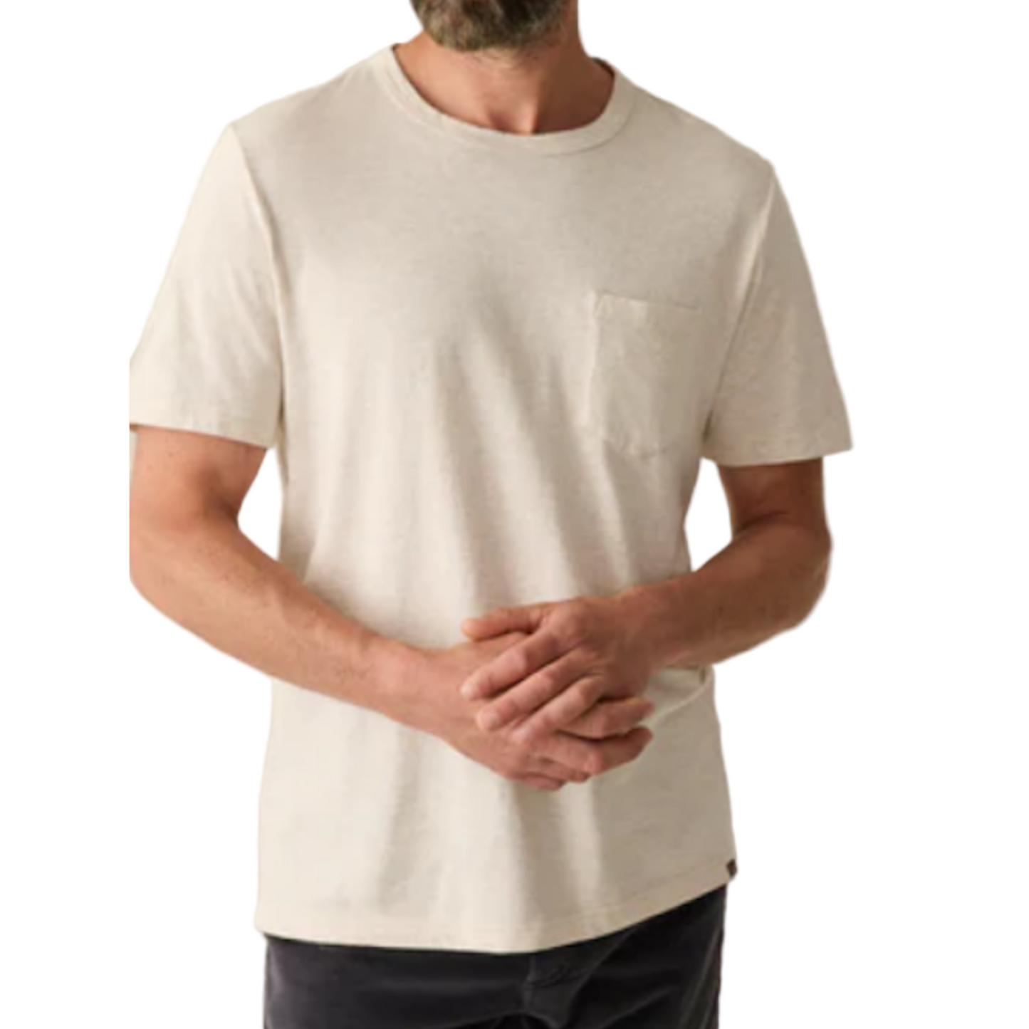 Sunwashed Rengerative Pocket Tee (Island Dune Heather)