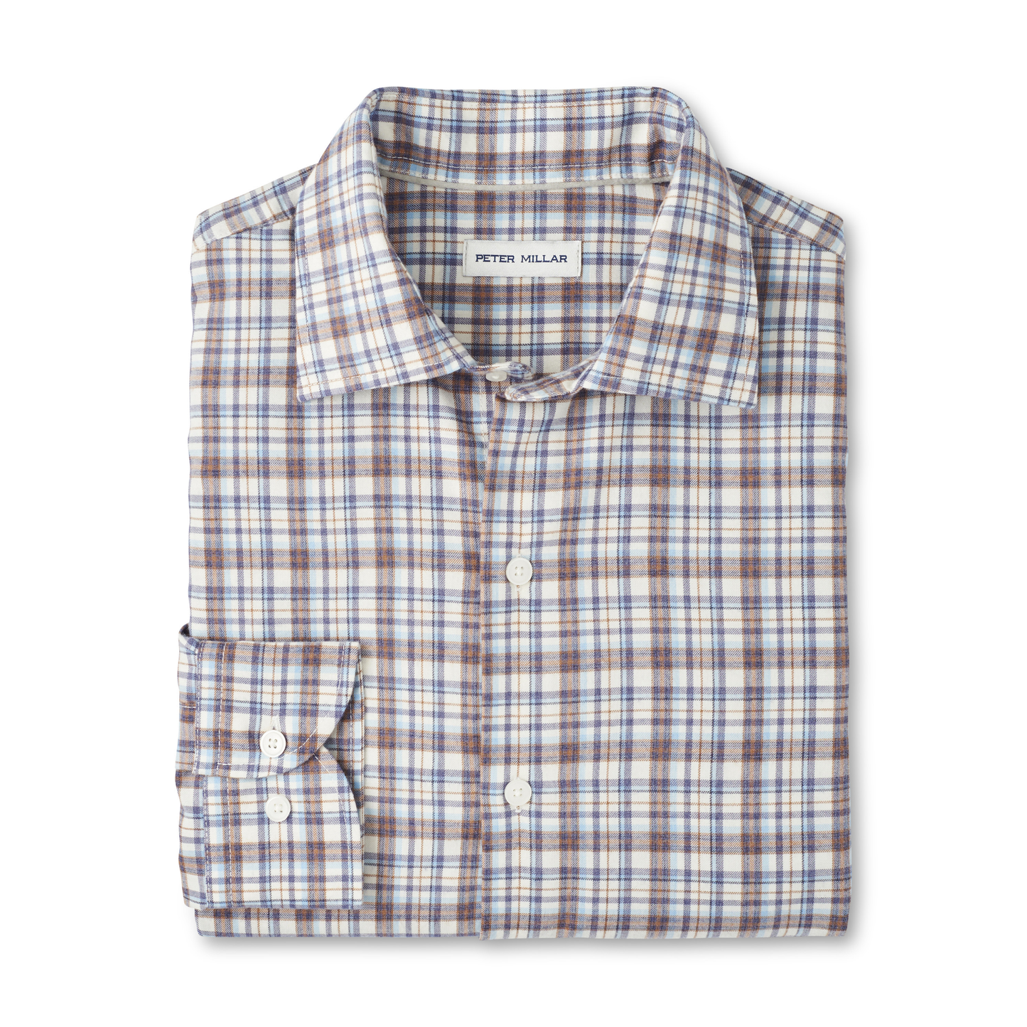Waynesville Performance Flannel Sport Shirt (Winter Ivory)
