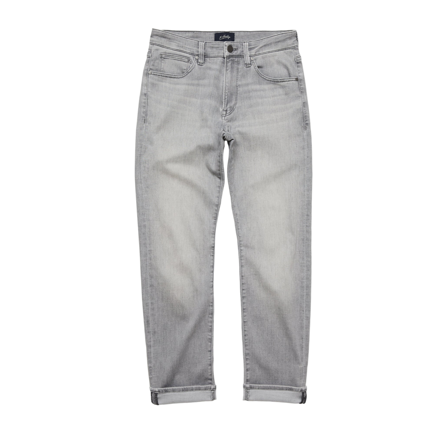 Courage Straight Leg Jeans (Light Grey Urban)