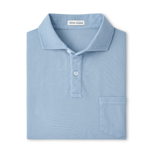 Everyday Pique Polo (Cottage Blue)
