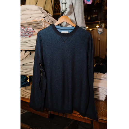 Sundunes Reversible Cozy Pullover (Navy)