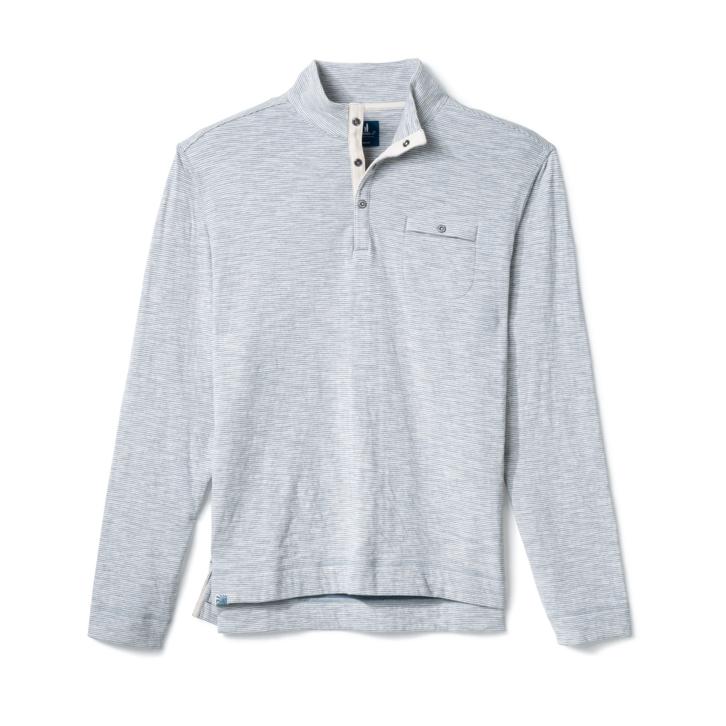 Cove Striped Henley (Cream)